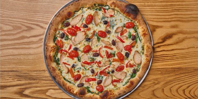 Mediterranean Chicken Pizza