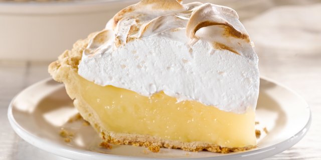 Lemon Meringue Pie Slice
