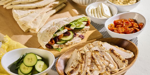 Build Your Own Mediterranean Sandwich Platter
