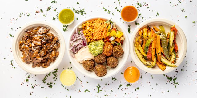 Build-Your-Own Vegetarian Bowl Bar