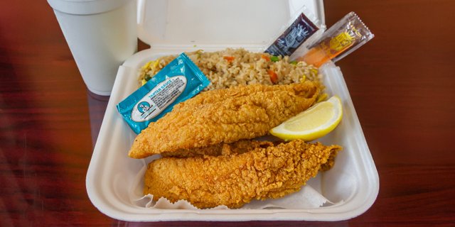 Fried Fish w/ Fried Rice