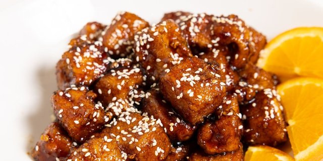 Vegan Sesame Tofu Box Lunch