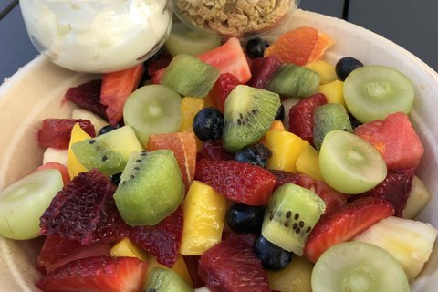 Vegan Fresh Fruit Bowl