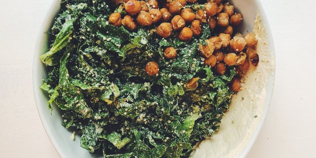 Kale Caesar Salad