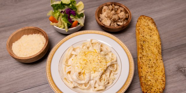 Chicken Parmesan Fettuccine
