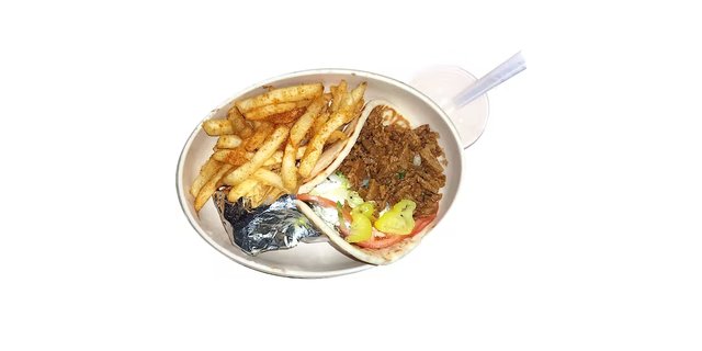 Spicy Gyro Sandwich Combo