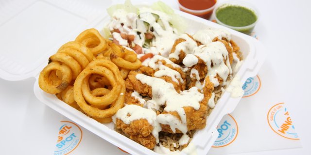 NYC Halal Platter Boxed Lunch