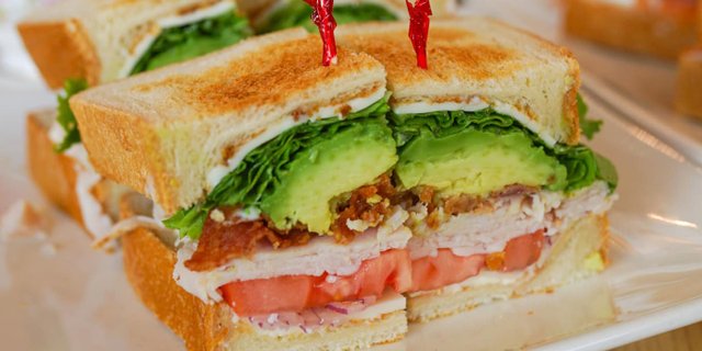 Gluten-Free California Club Sandwich