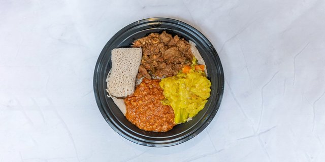 Beef Tibs Plate