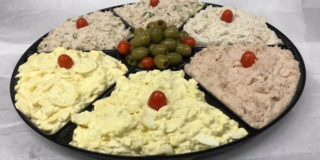Fresh Made Salads Sandwich Platter