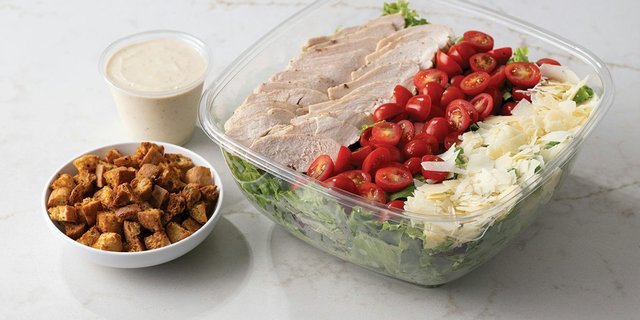 Catering Grilled Chicken Caesar Salad