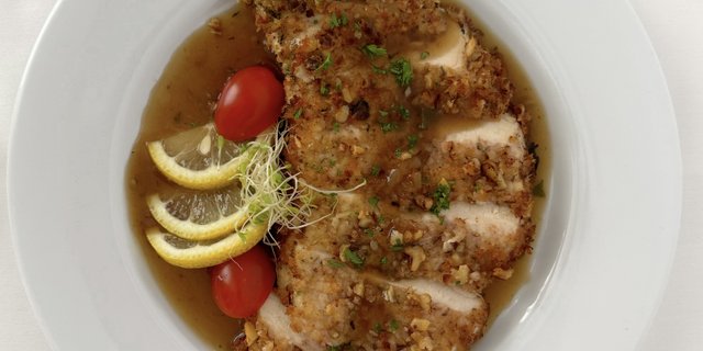Walnut-Crusted Chicken