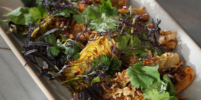 Wok-Charred Cabbage