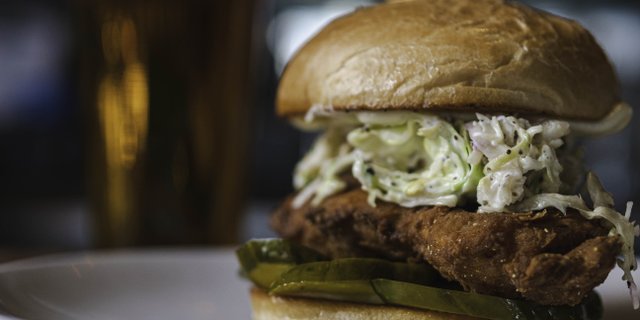 Fried Chicken Sandwich Boxed Lunch