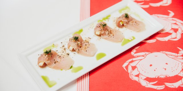 Naoki-Style Yellowtail Sashimi