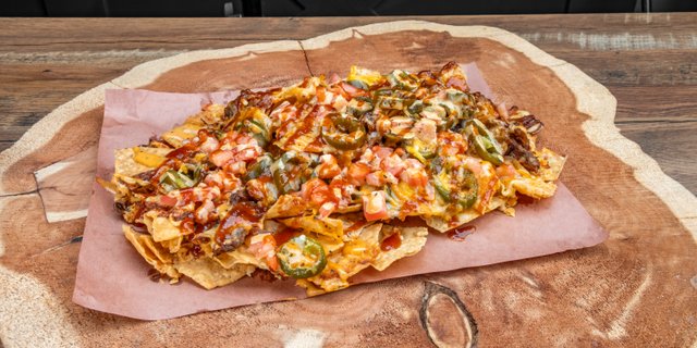 Pulled Pork Nachos Tray