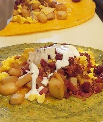 Bacon Breakfast Burrito