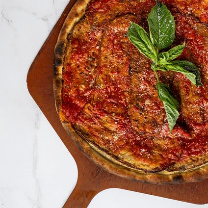 Eggplant Marino Pizza