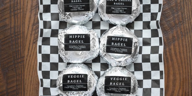 Vegetarian Bagel Sandwich Tray