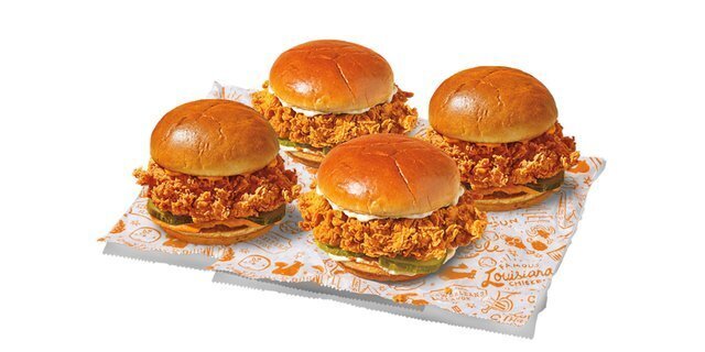 25 Chicken Sandwiches Package