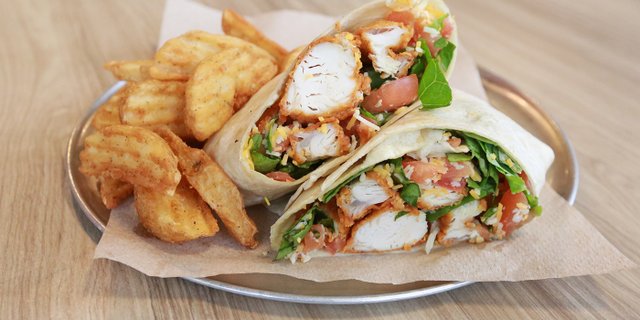 Buffalo Tender Wrap Basket
