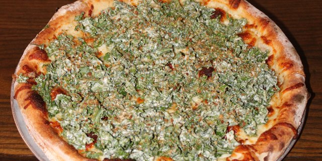 Kale Caesar Pizza