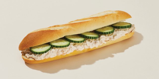 Pret's Tuna & Cucumber Baguette Sandwich