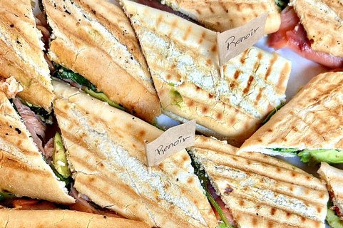 Assorted Gourmet Paninis Platter