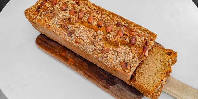 Gluten-Free Walnut Olive Dill Bread