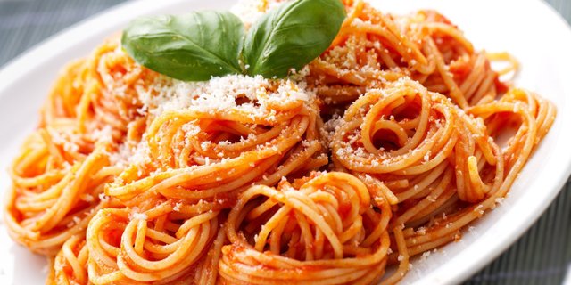 Spaghetti w/ Marinara Sauce