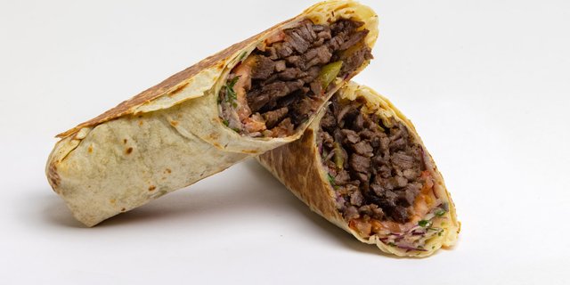 Beef Shawarma Wrap