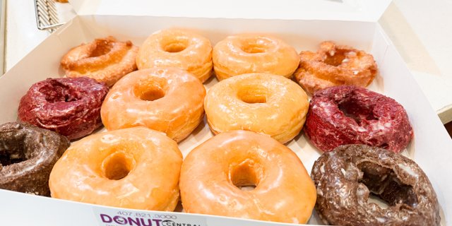 Dozen Assorted Glazed Donuts