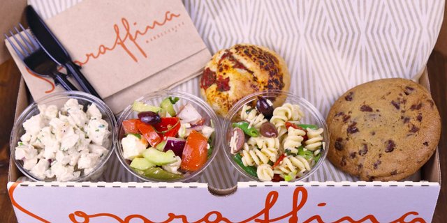 The Antipasti Trio Lunch Box