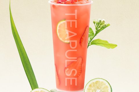 Strawberry Lemon Fruit Tea Blast