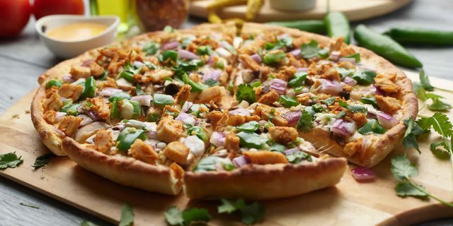 Chicken Tikka Masala Pizza