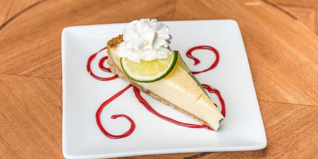 Key Lime Pie Slice