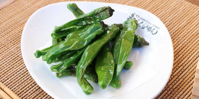 Fried Shishito Peppers