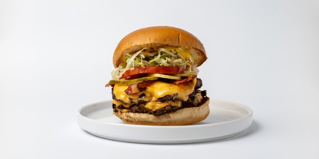 Classic Loaded Double Bacon Cheese Zipburger