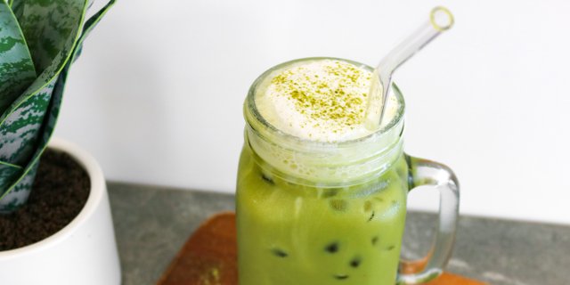 Sweet Cream Matcha Tea