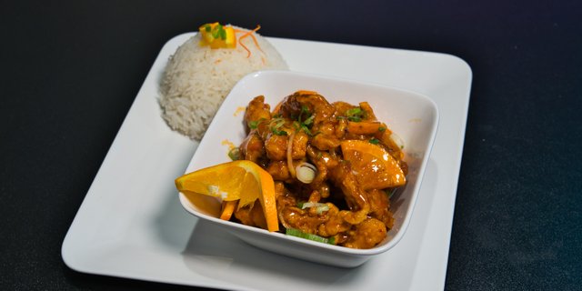 Orange Chicken Box