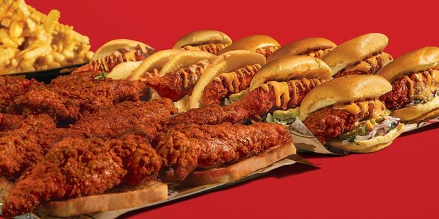 Hot Box #3: Sliders, Tenders & Fries Bundle