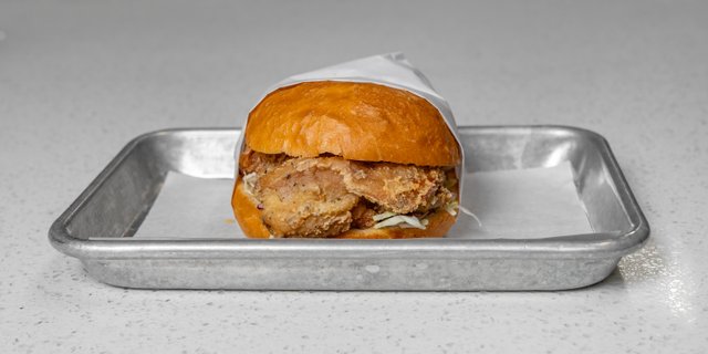 Salt & Pepper Fried Chicken Sandwich