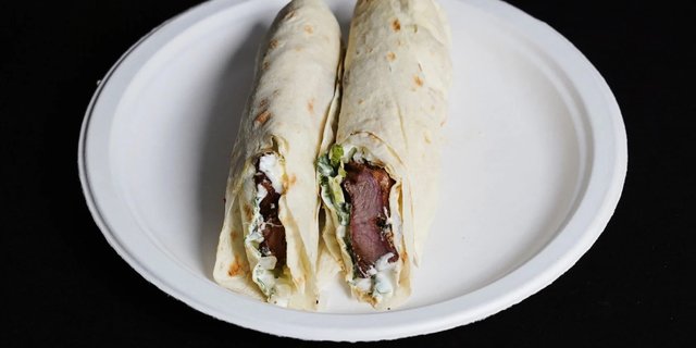 Beef Filet BBQ Wrap