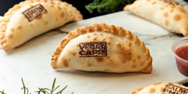 Vegan Tofu Capri Empanada