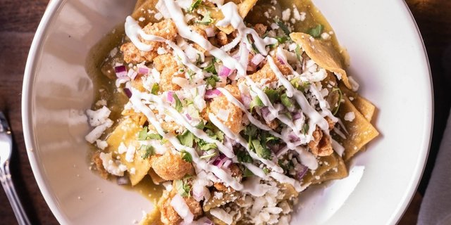 Green Salsa Chilaquiles