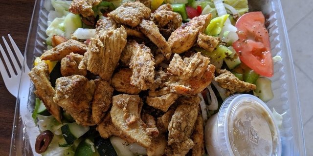 Chicken Shawarma Salad