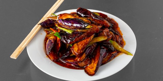 Eggplant w/ Garlic Sauce