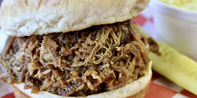 Smoked Pulled Pork Sandwich