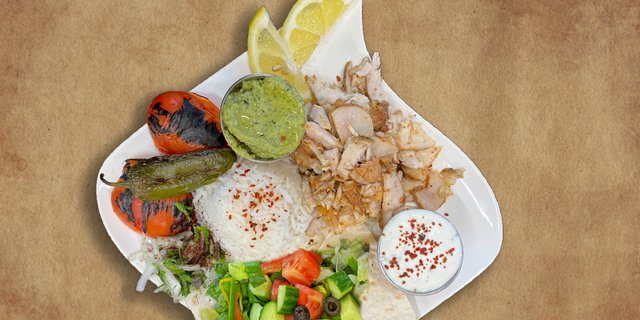 Chicken Shawarma Plate