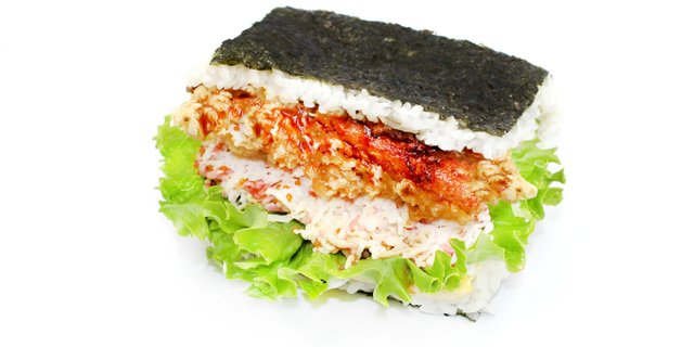 Soft-Shell Crab Onigiri